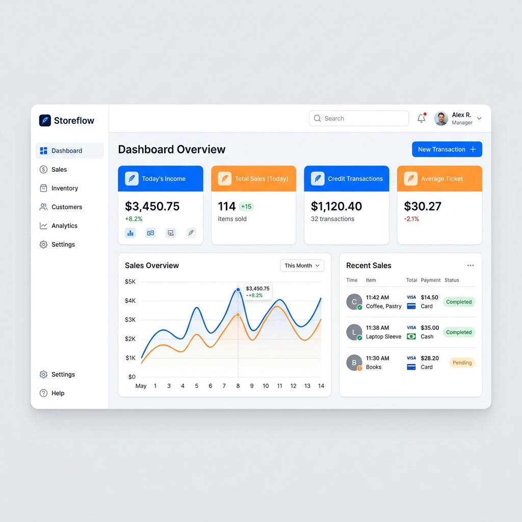 Dashboard de SellAlleS